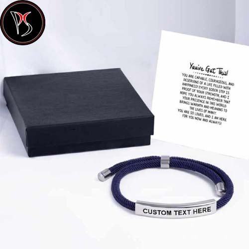 Customized Men Premium Braclet