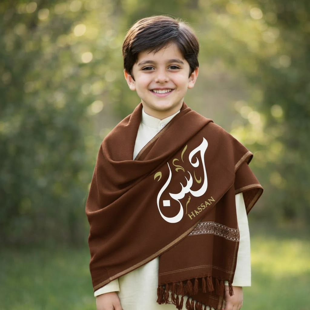 Kids Name Shawl