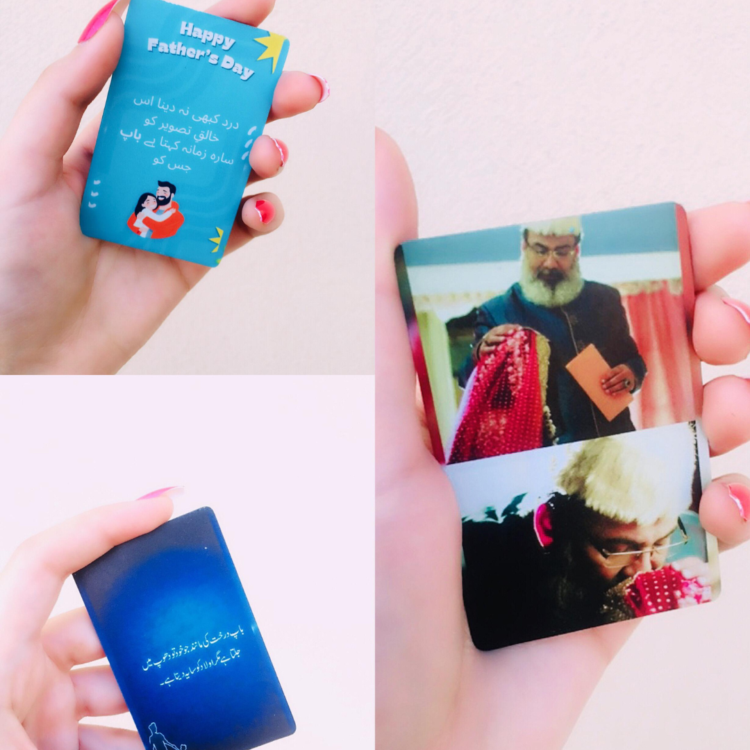 Love You Abbu Wallet Card