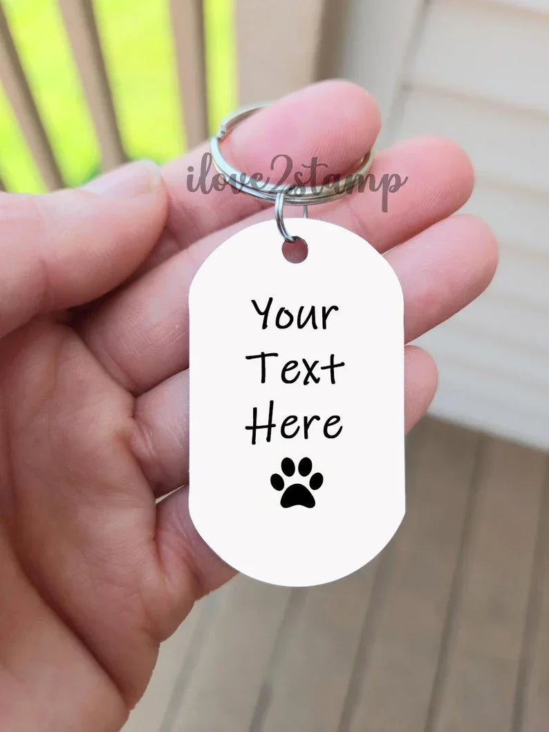 Custom Pet Keychain